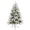5ft. Pre-Lit South Carolina Spruce Artificial Christmas Tree, Clear LED Lights